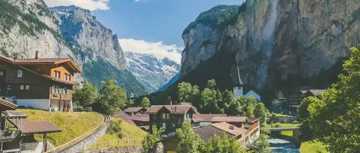 Swiss Alps 5-Star Mountain Retreat Overlooking Alpine Peaks