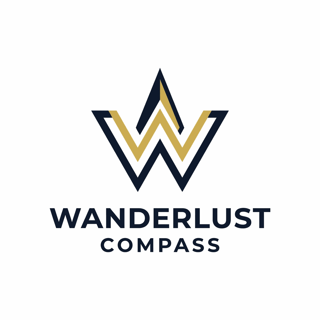 Wanderlust Compass Logo